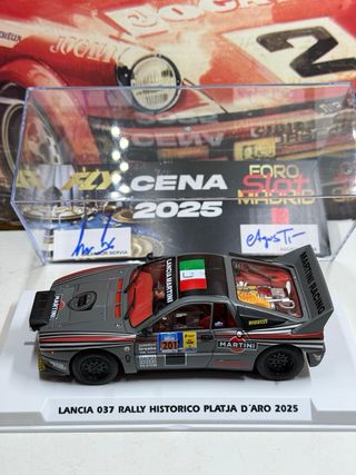 Scalextric lancia 037 servía Platja D'aro 2025