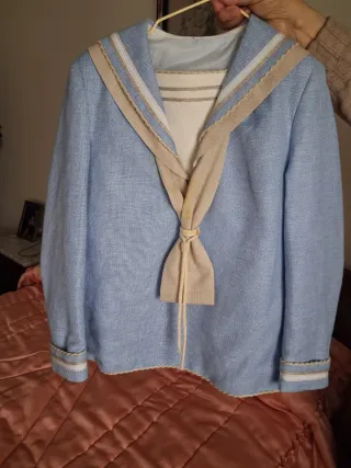 Traje de Comunión Azul Marino