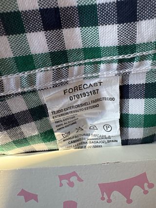 Camisa cuadros Forecast Caballero XL