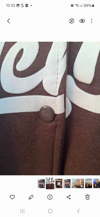 Chaqueta Bomber Bershka Marrón y Beige