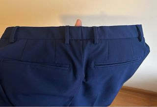 Traje Zara Azul Marino Hombre