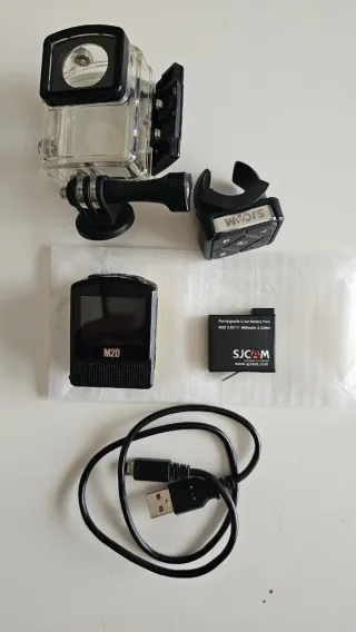 Cámara de Acción SJCAM M20 + Accesorios