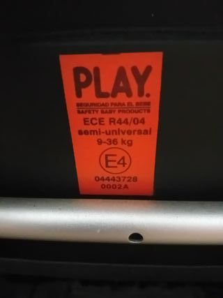 Silla de coche Casualplay Negra