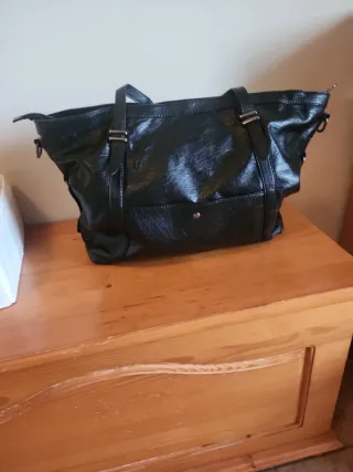 Bolso shopper negro