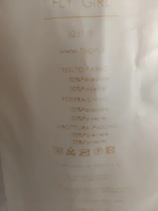 Giubbino donna bianco perlato con cintura