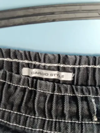 Jeans Cargo Pull & Bear neri