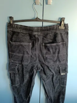 Jeans Cargo Pull & Bear neri