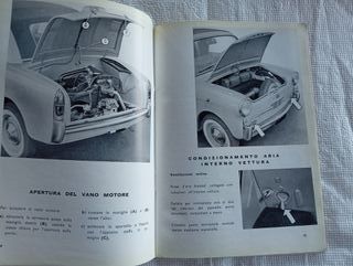 Autobianchi Bianchina Uso Manutenzione 1959 origin