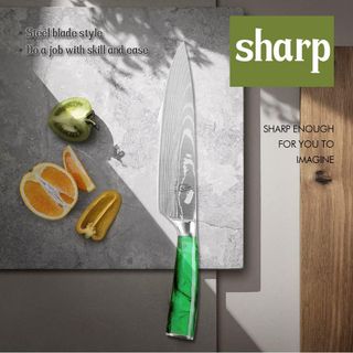 Set Coltelli 14 pz In Acciaio Inox Kit Completo