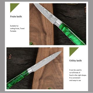 Set Coltelli 14 pz In Acciaio Inox Kit Completo