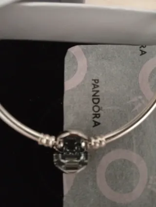 Pulsera Pandora Rígida Plata 20cm Con garantía