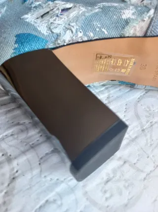 Botines vaqueros denim multicolor