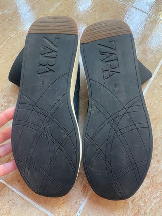 Botín calcetín negro mujer