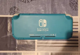Nintendo Switch Lite Turquesa + Juego y Funda