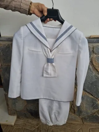 Traje de marinero blanco comunión
