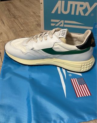 Autry Reelwind Low Uomo tg 44 Bianco/Verde