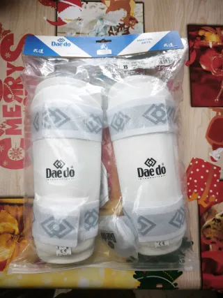 Espinilleras taekwondo Dae do Talla XS