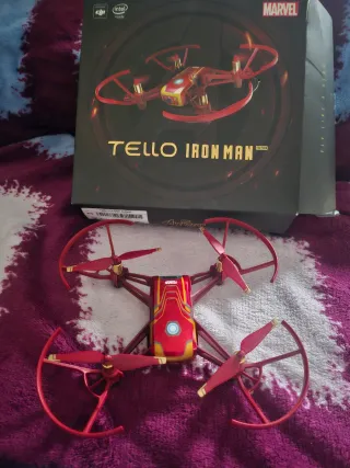 Dron Tello Edición Limitada Iron Man Marvel