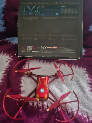 Dron Tello Edición Limitada Iron Man Marvel