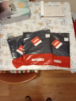 6Pantalones de trabajo multibolsillo Velilla azul