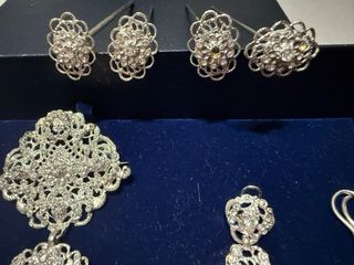 Aderezo Fallera Niña Plata