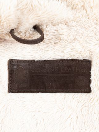 Abrigo Piel Natural color Marrón C&A Talla 42