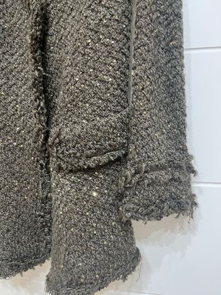 Chaqueta BDBA punto con lentejuelas