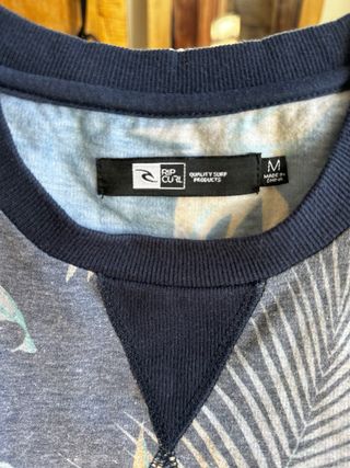 Sudadera Rip Curl Estampada Talla M