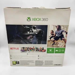 Xbox 360 E Slim 4GB con Scatola e Accessori