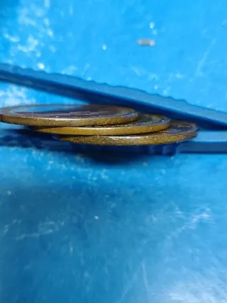 3 Monete Inglesi 1 Penny di Re Giorgio V