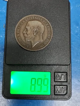 3 Monete Inglesi 1 Penny di Re Giorgio V