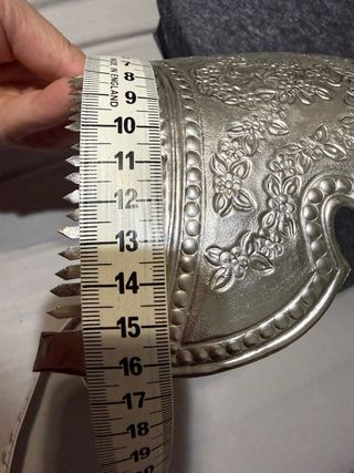 Juego de peinetas en plata para niña