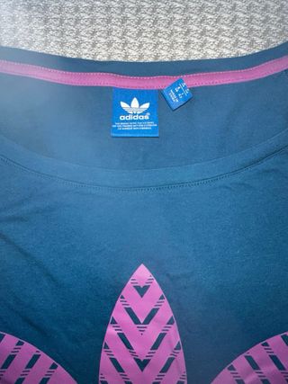 Camiseta Adidas Talla M Verde Oscuro