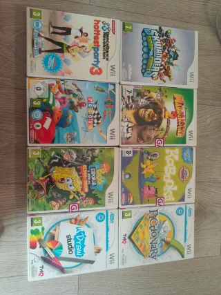 Nintendo Wii Completa + 7 Juegos y accesorios