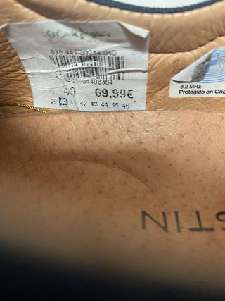 Zapatos Dustin Talla 40 Azul