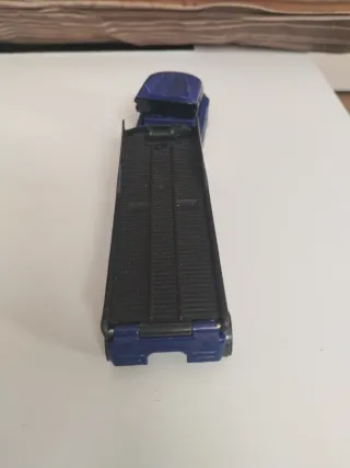 Camión con Remolque Hot Wheels Azul