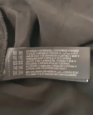 Camisón de encaje negro talla L