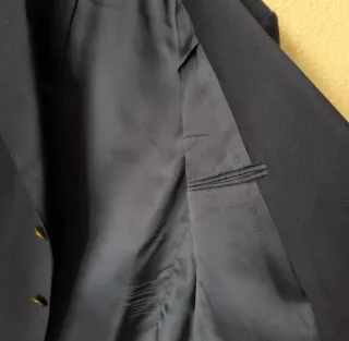 Giacca Americana Uomo Blu L