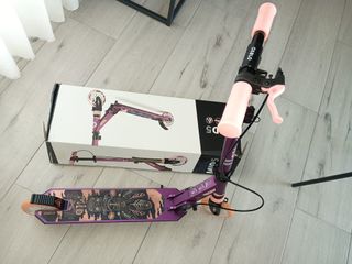 Patinete Oxelo MID5 Morado infantil