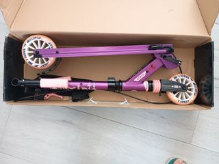 Patinete Oxelo MID5 Morado infantil