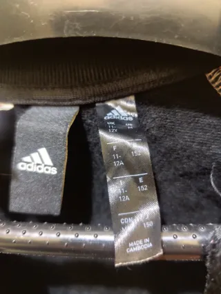 Chaqueta Adidas Negra y Rosa