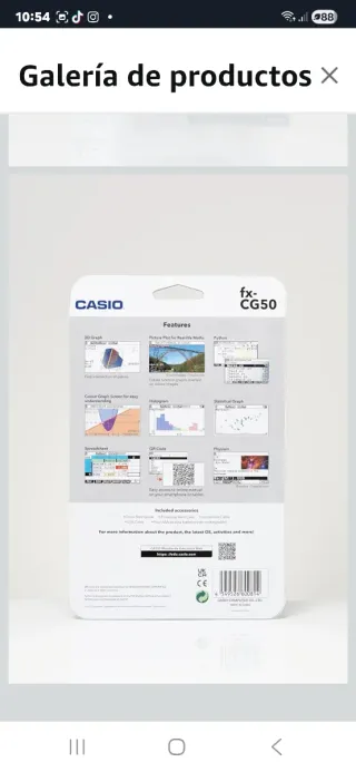 Calculadora Gráfica Casio FX-CG50