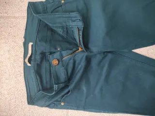 Pantalones Stradivarius Teal
