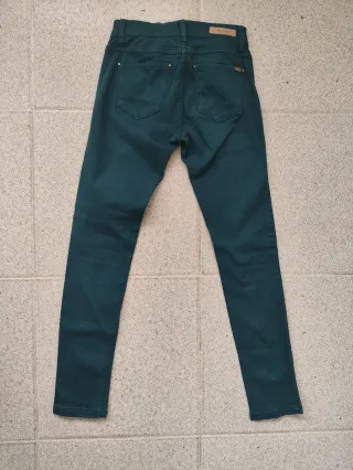 Pantalones Stradivarius Teal