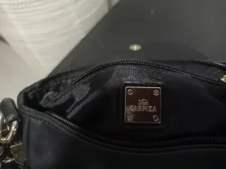 Bolso Carpisa Negro Cadena Como Nuevo