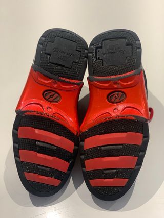 Heelys Flow Zapatillas con Ruedas Rojo/Negro