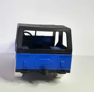 Jeep G J5 Scala 1/26 Vintage Blu