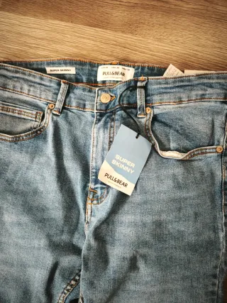 Pantalón vaquero Pull&Bear azul