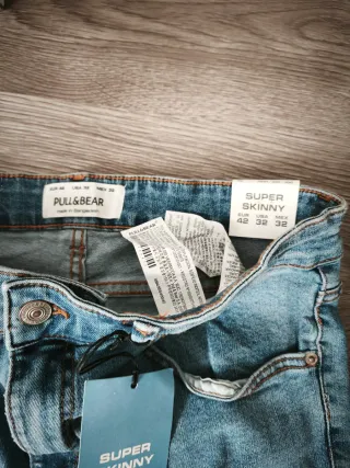 Pantalón vaquero Pull&Bear azul
