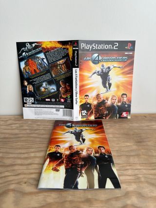Carátula Los 4 Fantásticos PS2